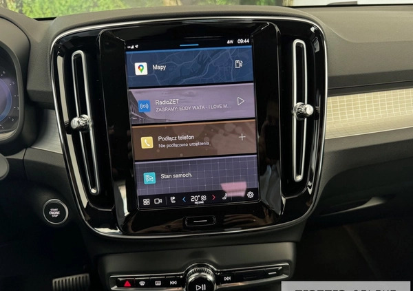 Volvo XC 40 cena 169900 przebieg: 37355, rok produkcji 2023 z Gostynin małe 301